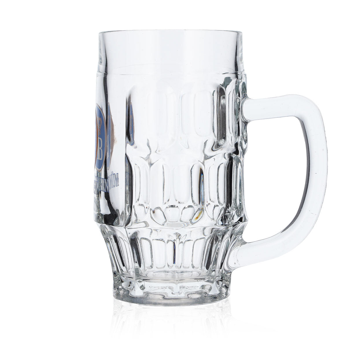 6x HB Munich verre à bière chopes Seidel 0,4 l chope Strasbourg B-WARE – Vue 6