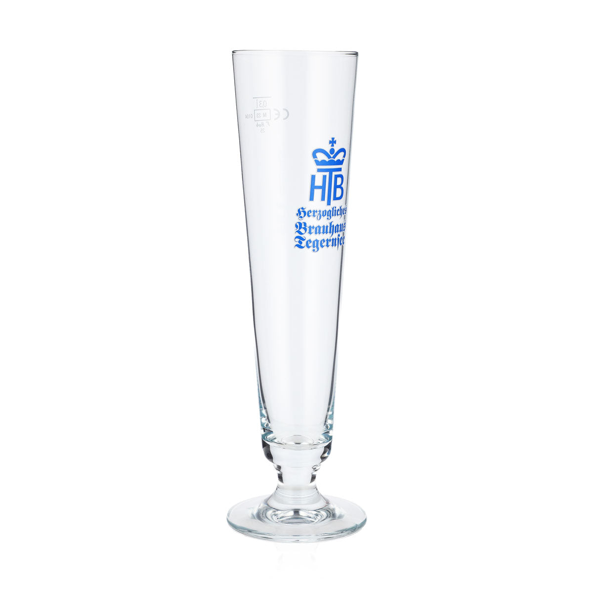 Lot de 6 verres à bière HB Tegernsee de 0,3 l, verres à pils, ancien logo, verres à bière en forme de coupe (lot de 6) – Vue 2