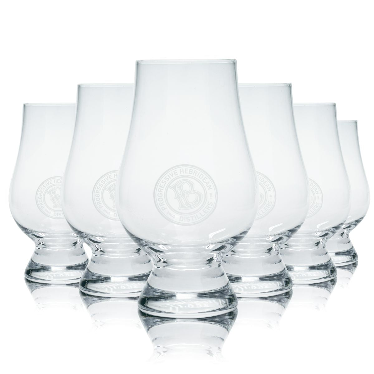 6 verres Hebridean 0,2 l pour dégustation de whisky, set Progressive Distillers
