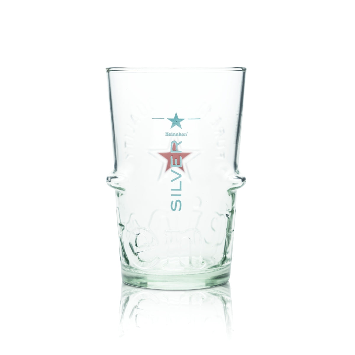 6 verres à bière Heineken 0,25 l, gobelets en forme de coupe, verres argentés, bar, pub, pinte – Vue 2