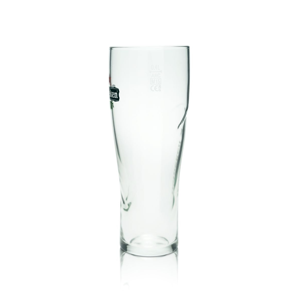 6 verres à bière Heineken 0,4 l Verres elliptiques Verres profilés Set Brasserie Gastronomie – Vue 4
