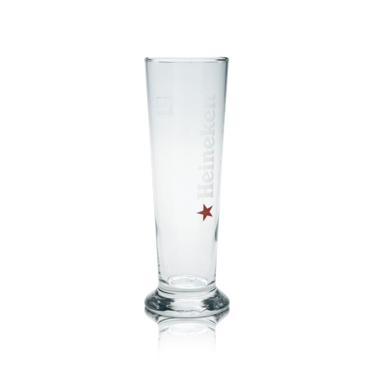 6 verres à bière Heineken 0,4 l, verres à pied, verres à bière, set, brasserie, Pays-Bas – Vue 3