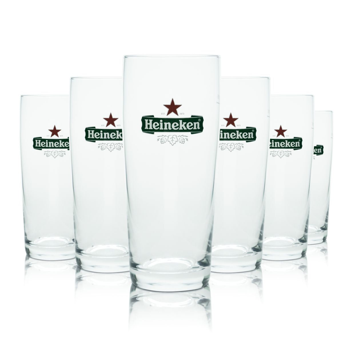 6 verres Heineken 0,18 l Willibecher Verres à bière Lager Pils Pays-Bas Brasserie