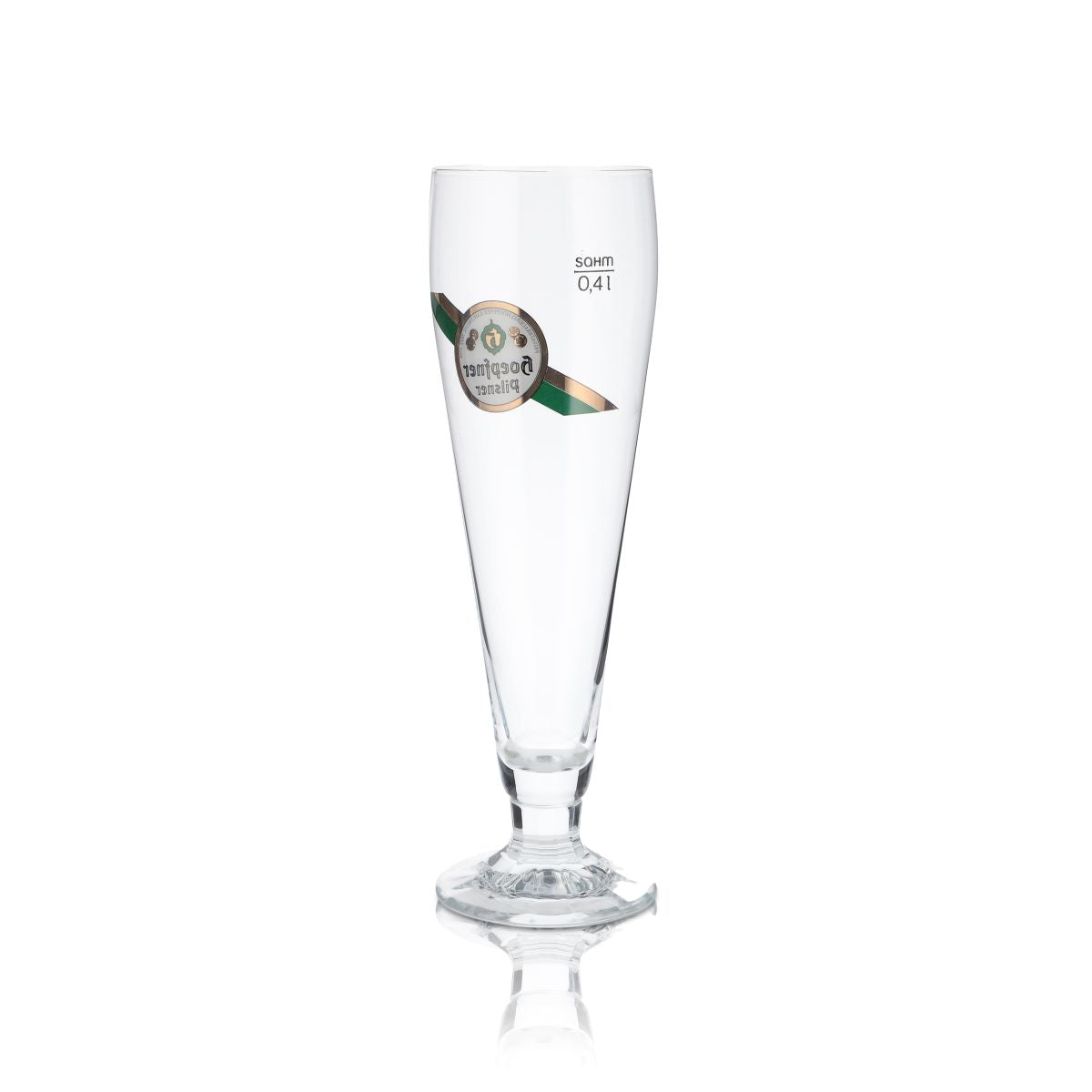 6x Hoepfner verre 0,4l coupe Pilsner tulipe bière set de verres brasserie Karlsruhe – Vue 3