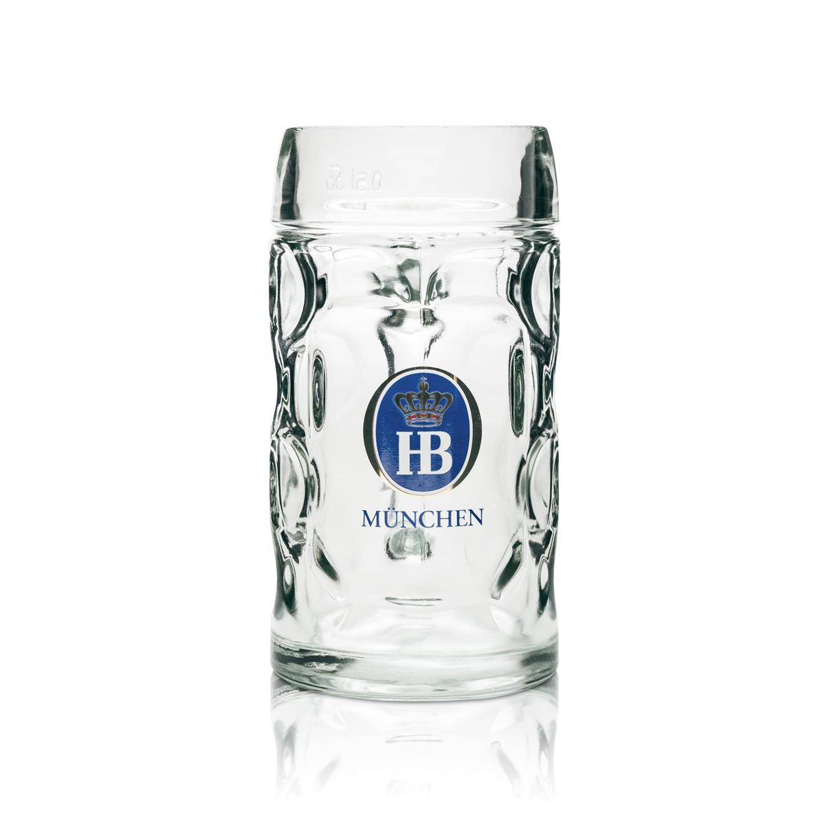 6 chopes à bière Hofbräu München 0,5 l Isar-Seidel – Vue 2