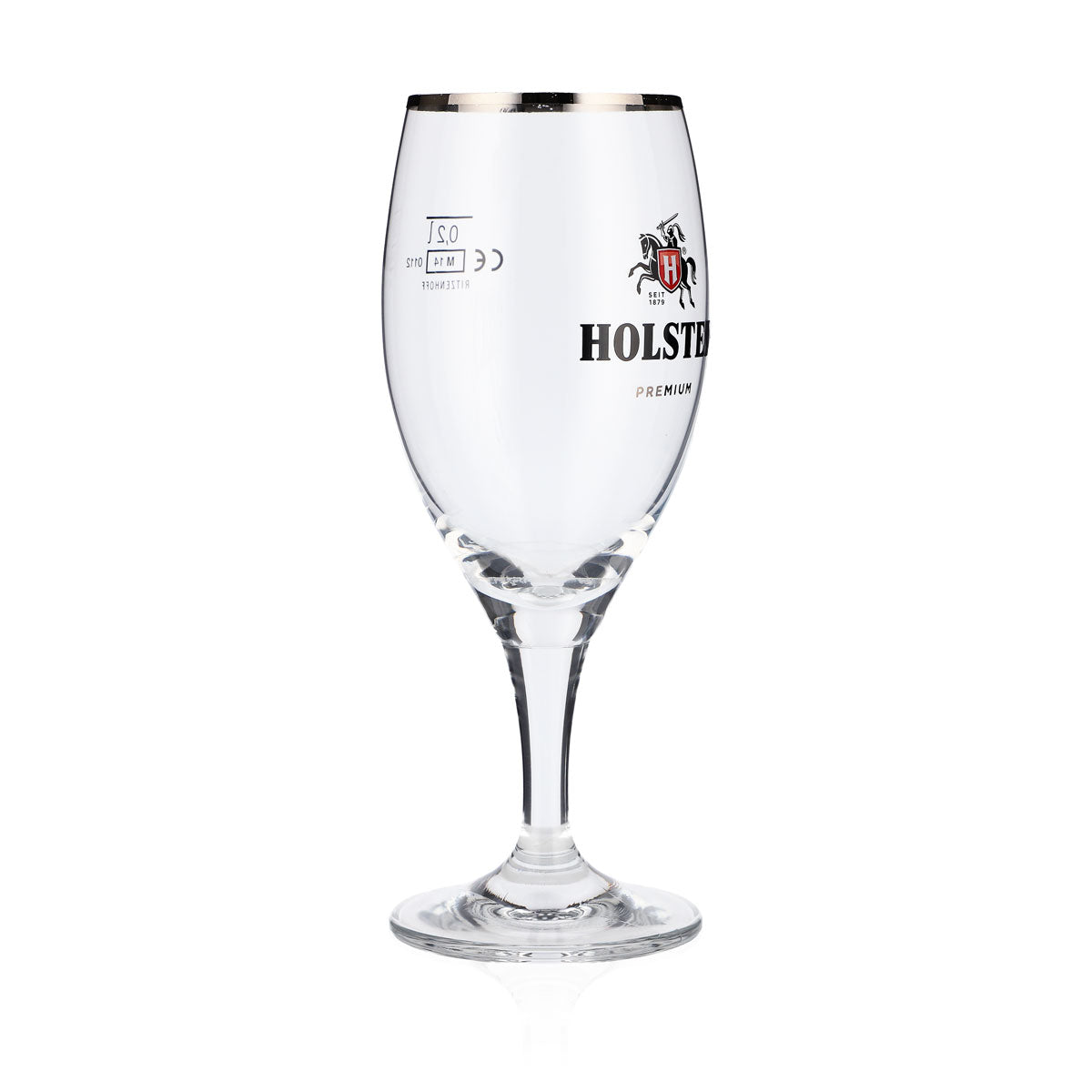 6 verres à bière Holsten 0,2 l Verres Premium Pokal Bord platine Tulipe Gastronomie Étalonnés – Vue 3