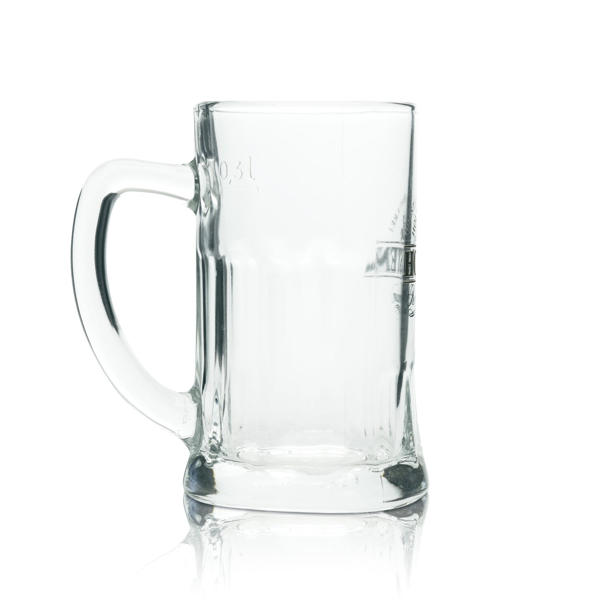 6 verres à bière Holsten 0,3 l, chopes Salzburg Sahm Seidel avec anse, verres à pils, chopes de bar – Vue 3