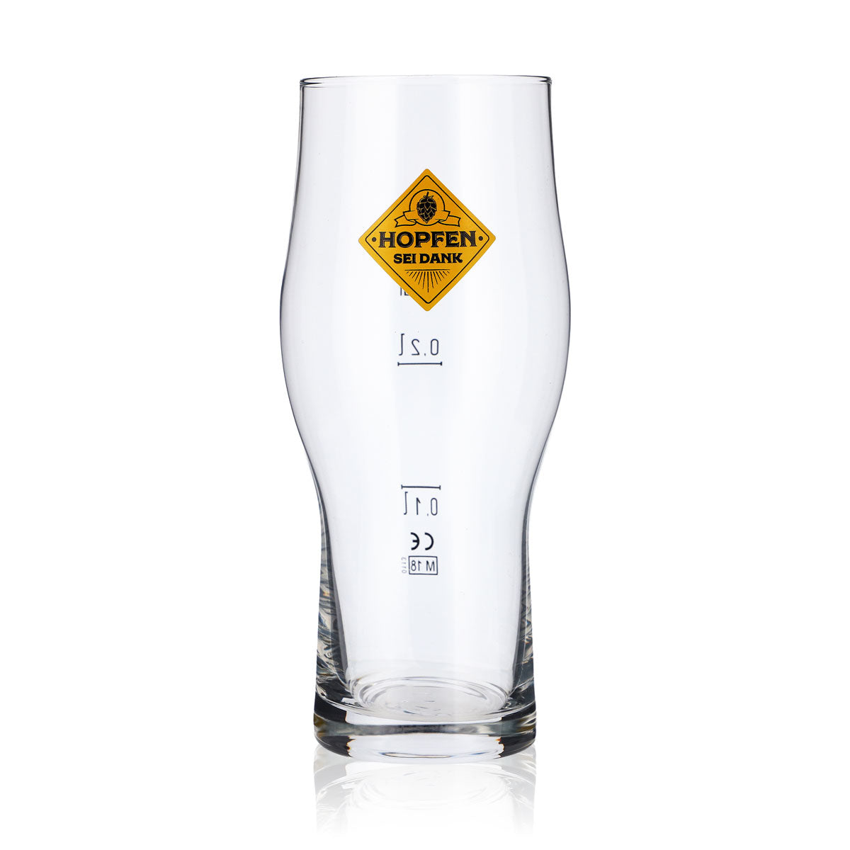 6x Verre à bière « Hopfen sei Dank » 0,3 l Verres à bière Craft Master Two – Vue 2
