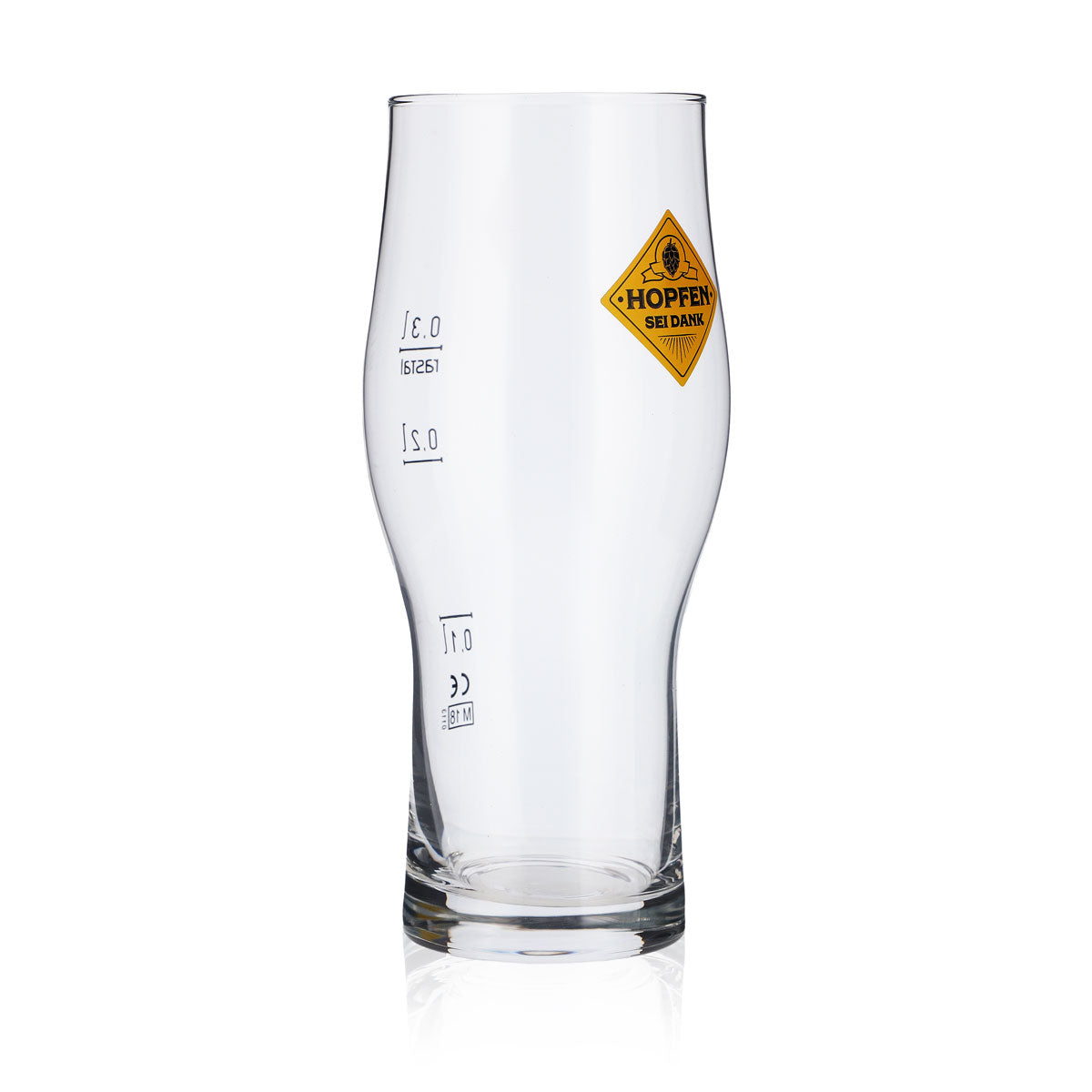 6x Verre à bière « Hopfen sei Dank » 0,3 l Verres à bière Craft Master Two – Vue 3
