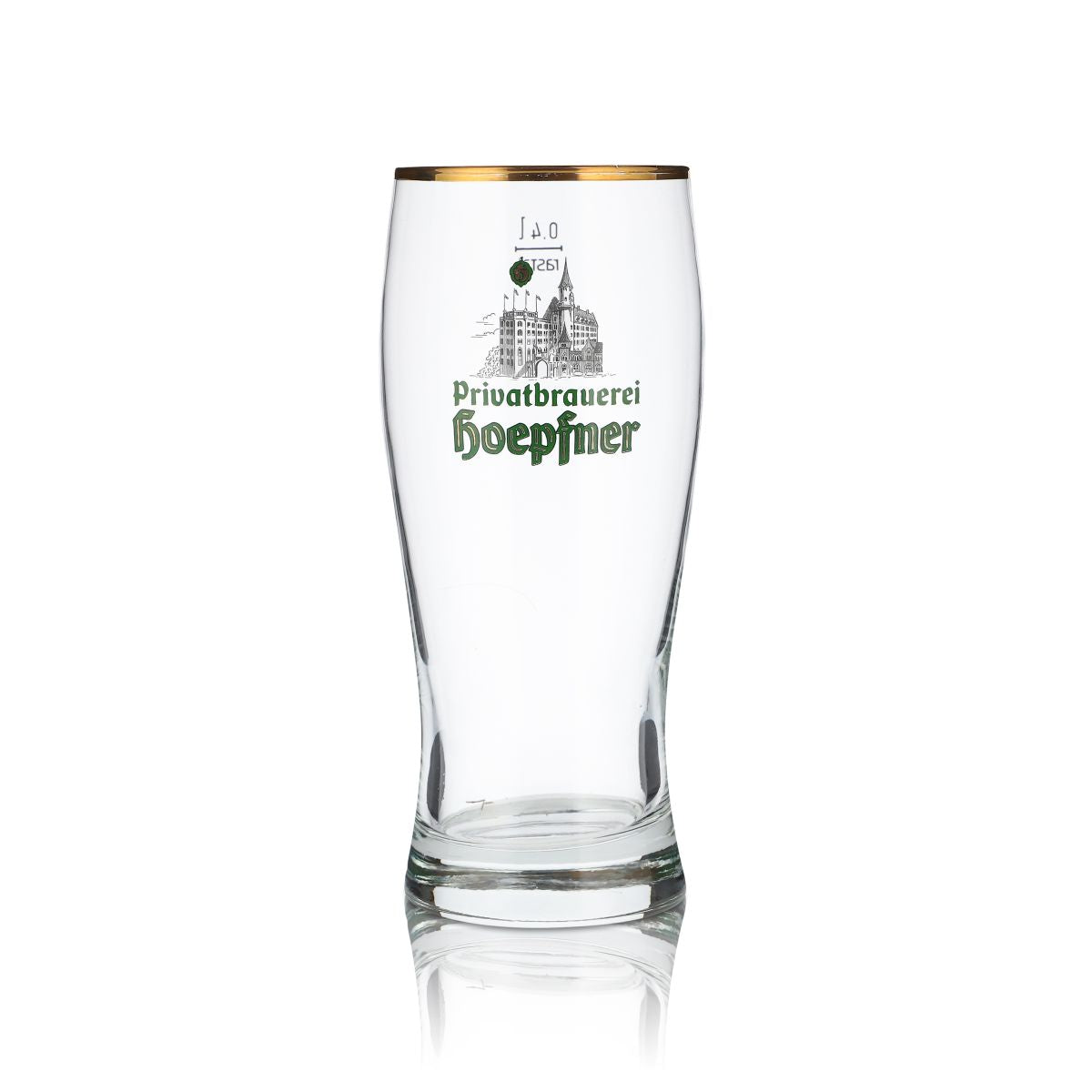 6x Höpfner verre 0,4l bière Willi gobelet set de verres brasserie Karlsruhe Gastro – Vue 2