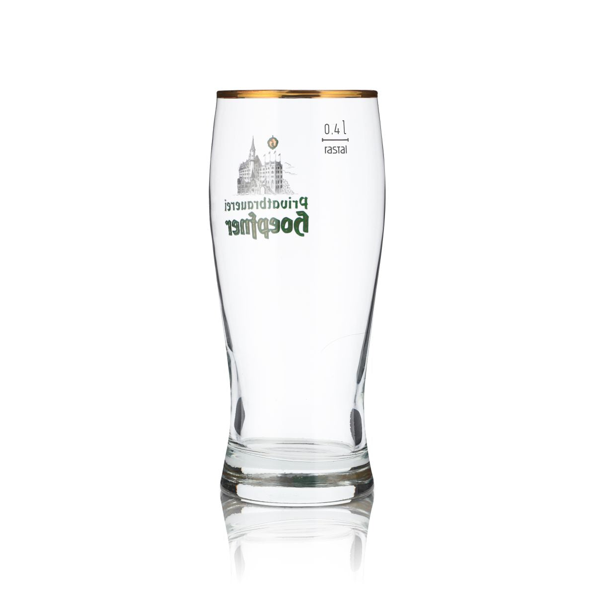 6x Höpfner verre 0,4l bière Willi gobelet set de verres brasserie Karlsruhe Gastro – Vue 3