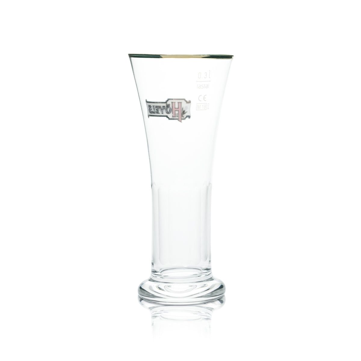 6x verres Hövels 0,3 l, coupe à bière, bord doré, verres Viktoria, brasserie Dortmund – Vue 3