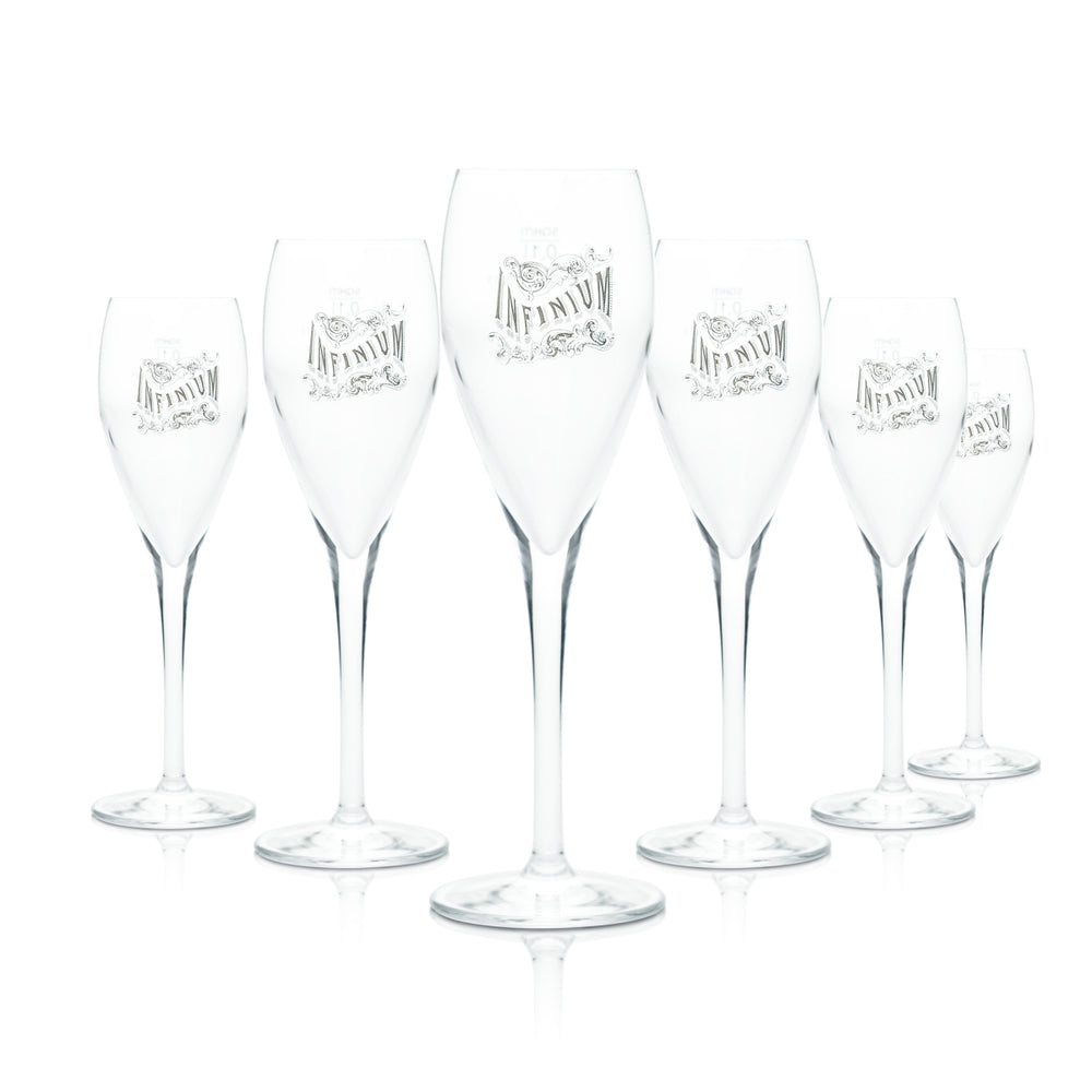 6 verres à champagne Infinium en verre 0,1 l Samuel Adams