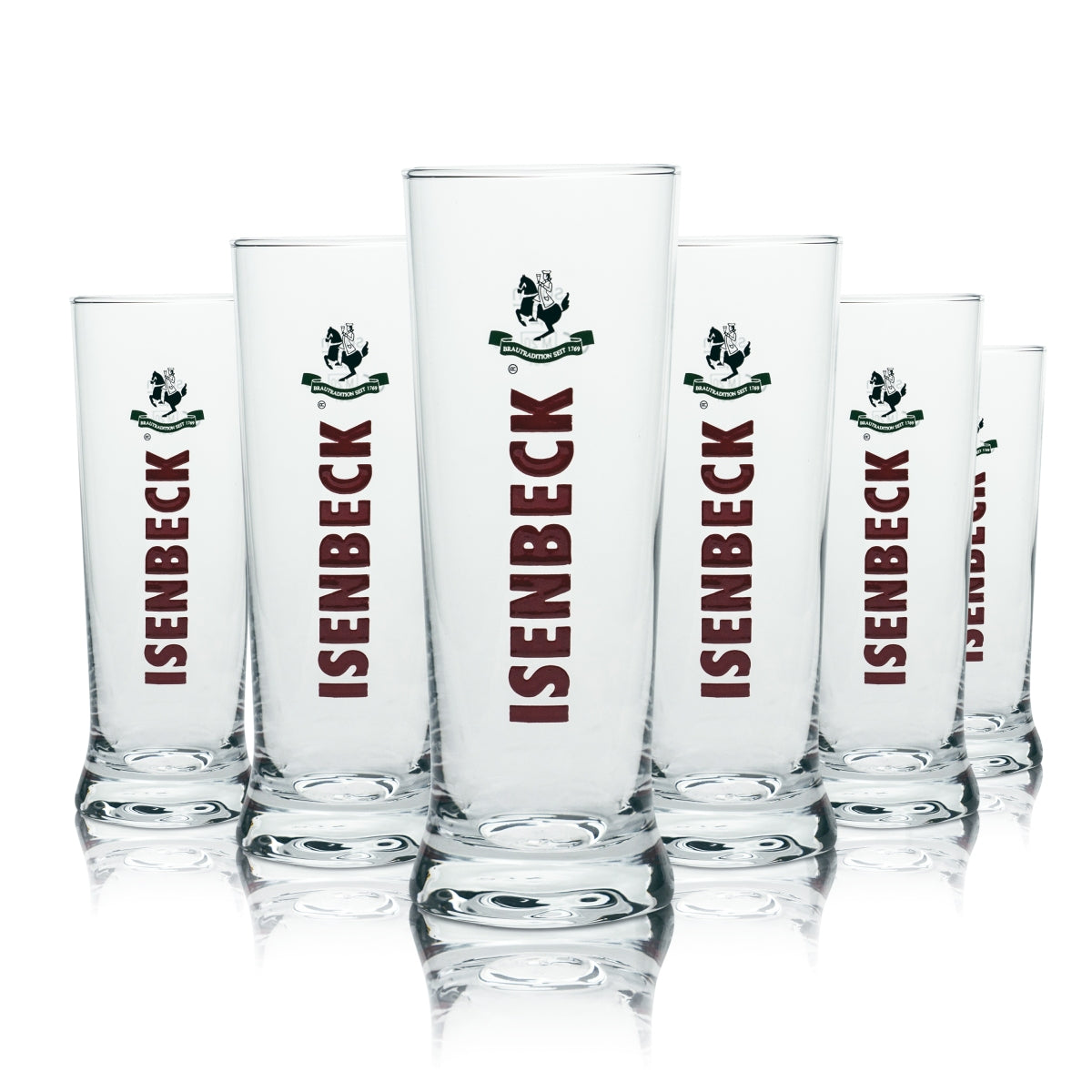 6 verres à bière Isenbeck 0,2 l Verres tendance Coupe Star Cup Verres tulipe Brasserie Beer