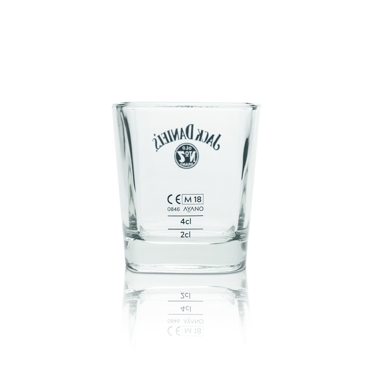 6 verres Jack Daniels 0,24 l Whiskey Tumbler No. 7 Verres calibrés Gastro Longdrink – Vue 4