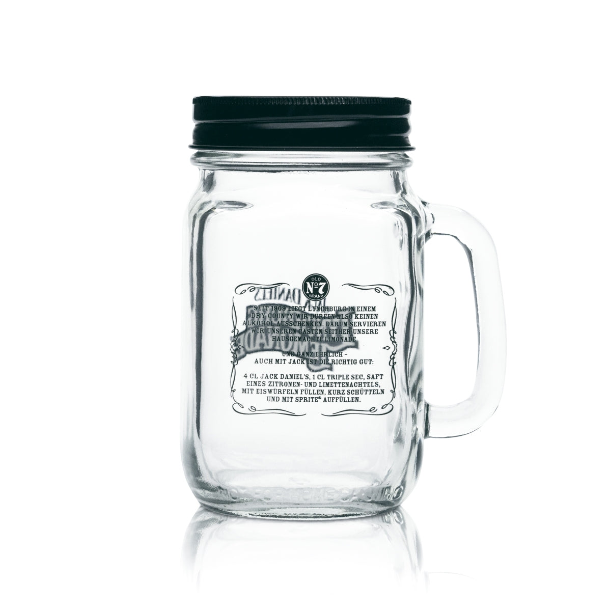 6 verres Jack Daniels 0,48 l, cruche, couvercle, poignée, verres Lemonade – Vue 3