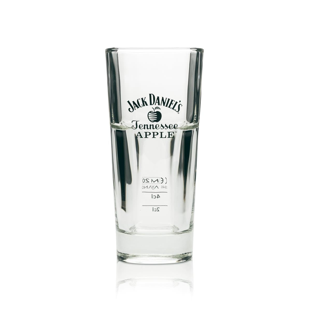 6 verres à long drink Jack Daniels 0,34 l Tennessee Apple édition spéciale Verres empilables – Vue 2