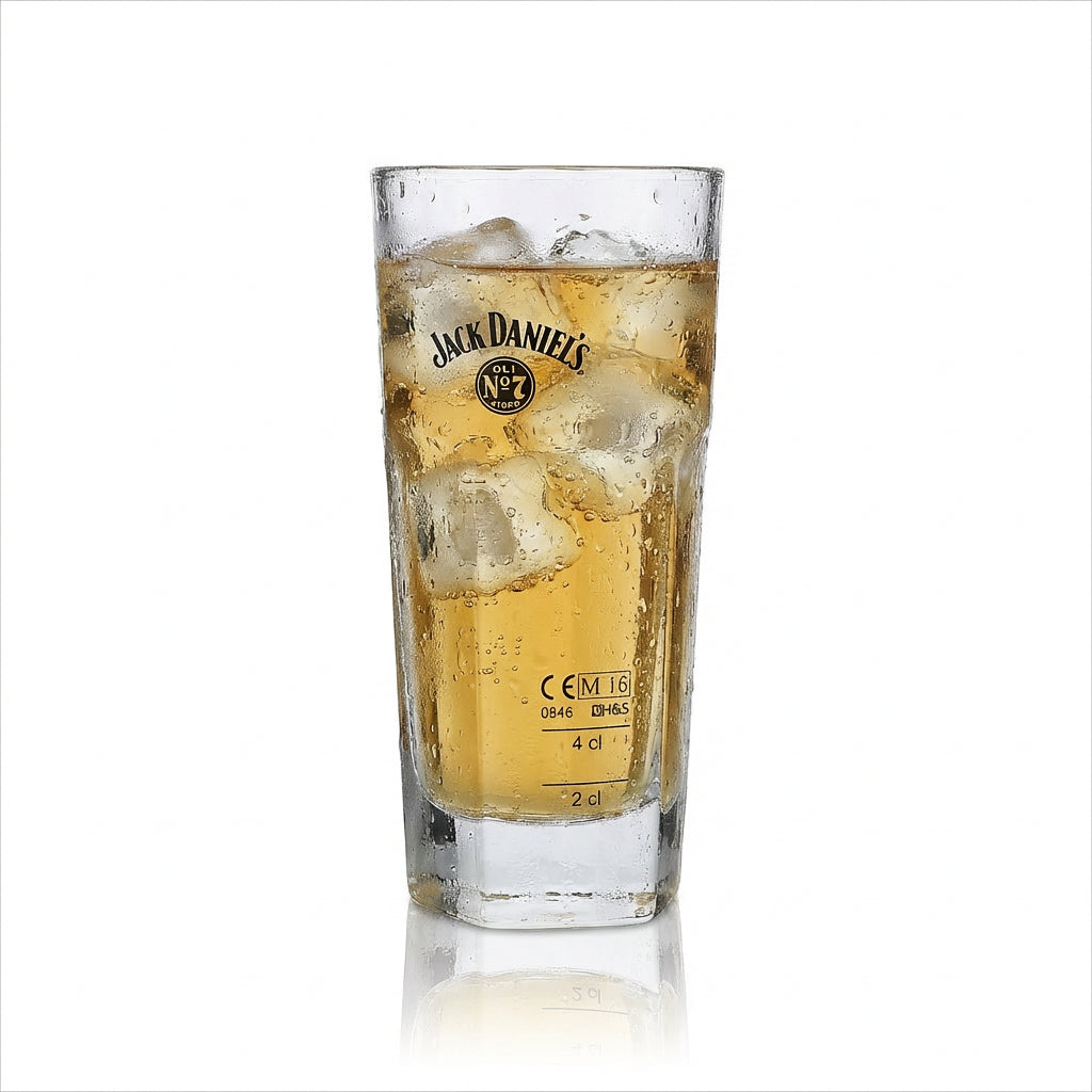 6 verres à whisky Jack Daniels empilables – Vue 3
