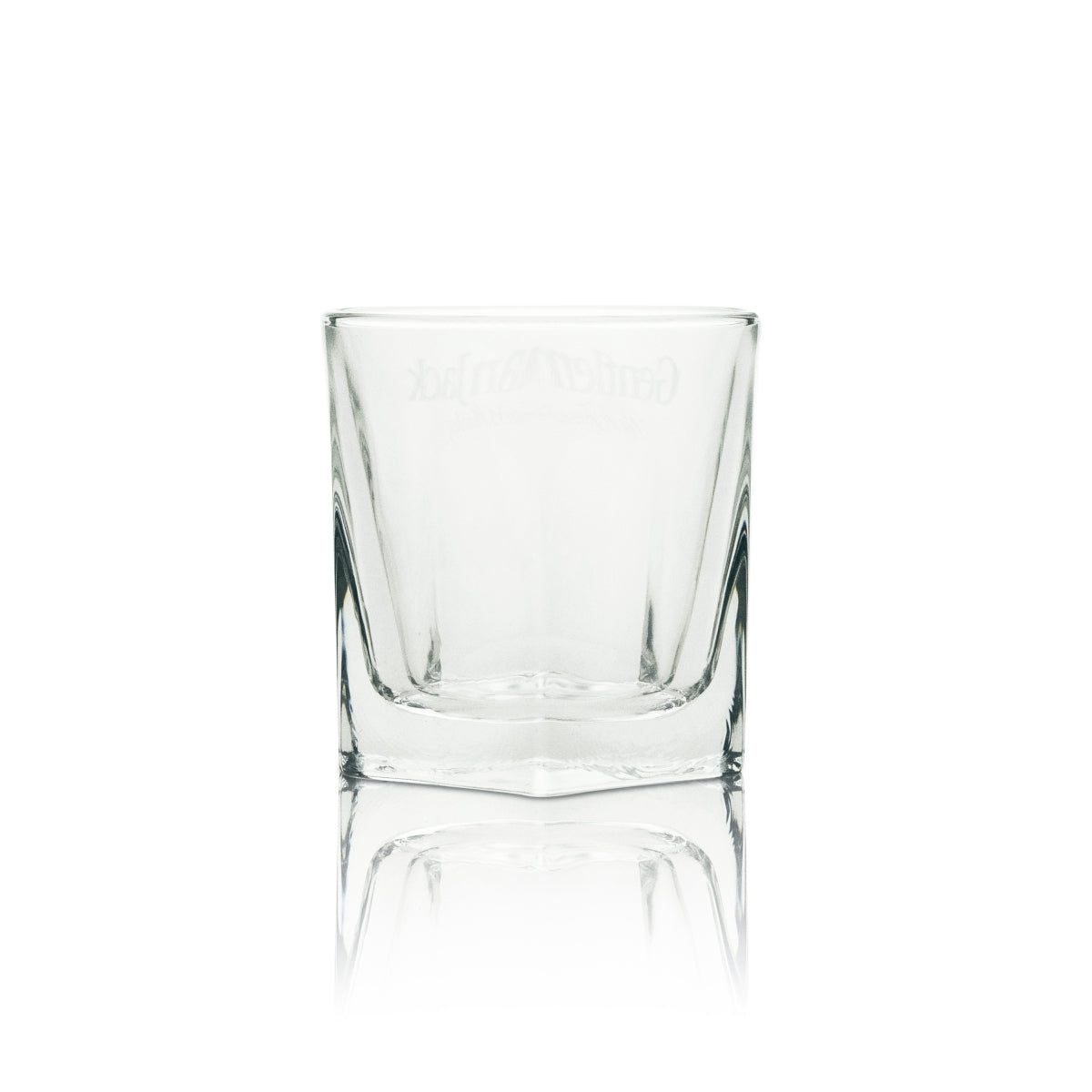 6 verres à whisky Jack Daniels Gentleman Jack, pentagonaux, blancs – Vue 4