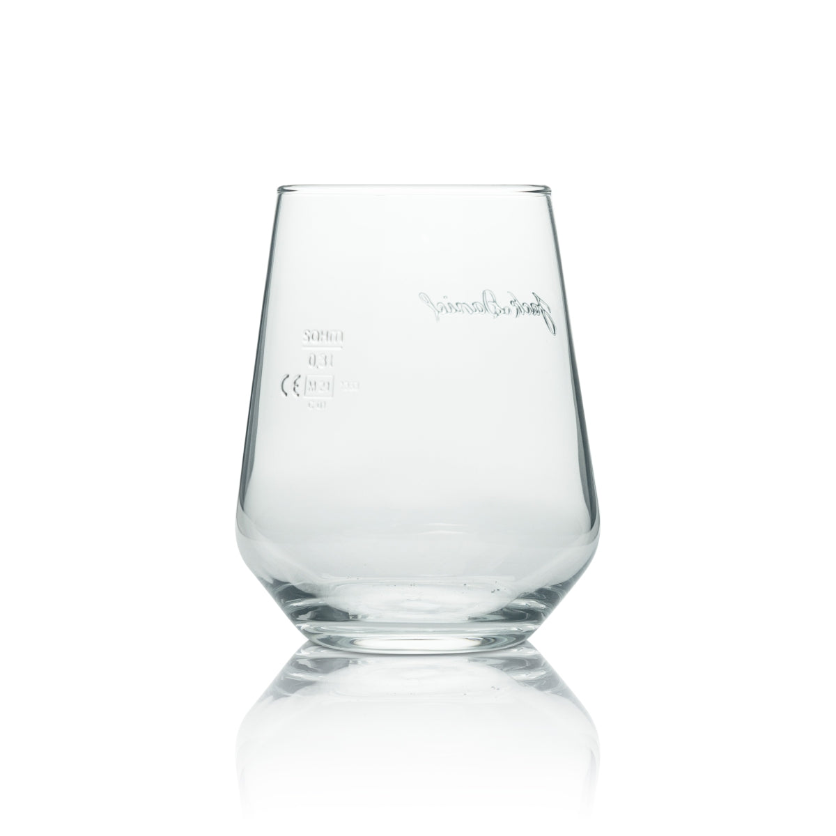 6 verres à whisky Jack Daniels avec logo en relief – Vue 4