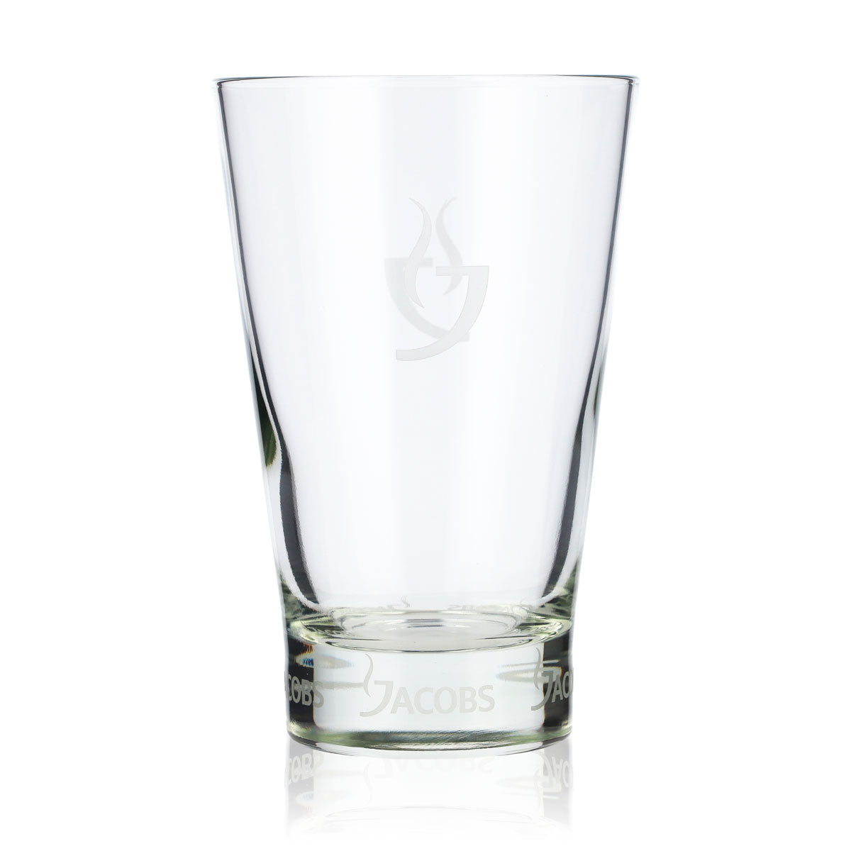 6 verres à café Jacobs Verre à latte Verre à cappuccino 0,28 l Logo satiné – Vue 2