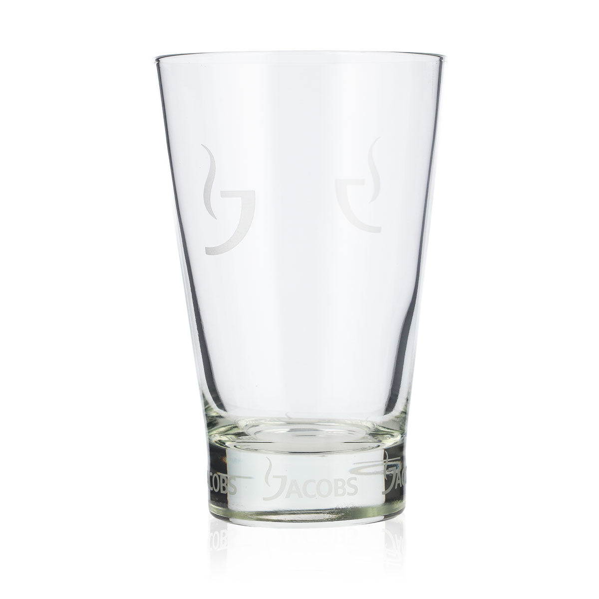 6 verres à café Jacobs Verre à latte Verre à cappuccino 0,28 l Logo satiné – Vue 5