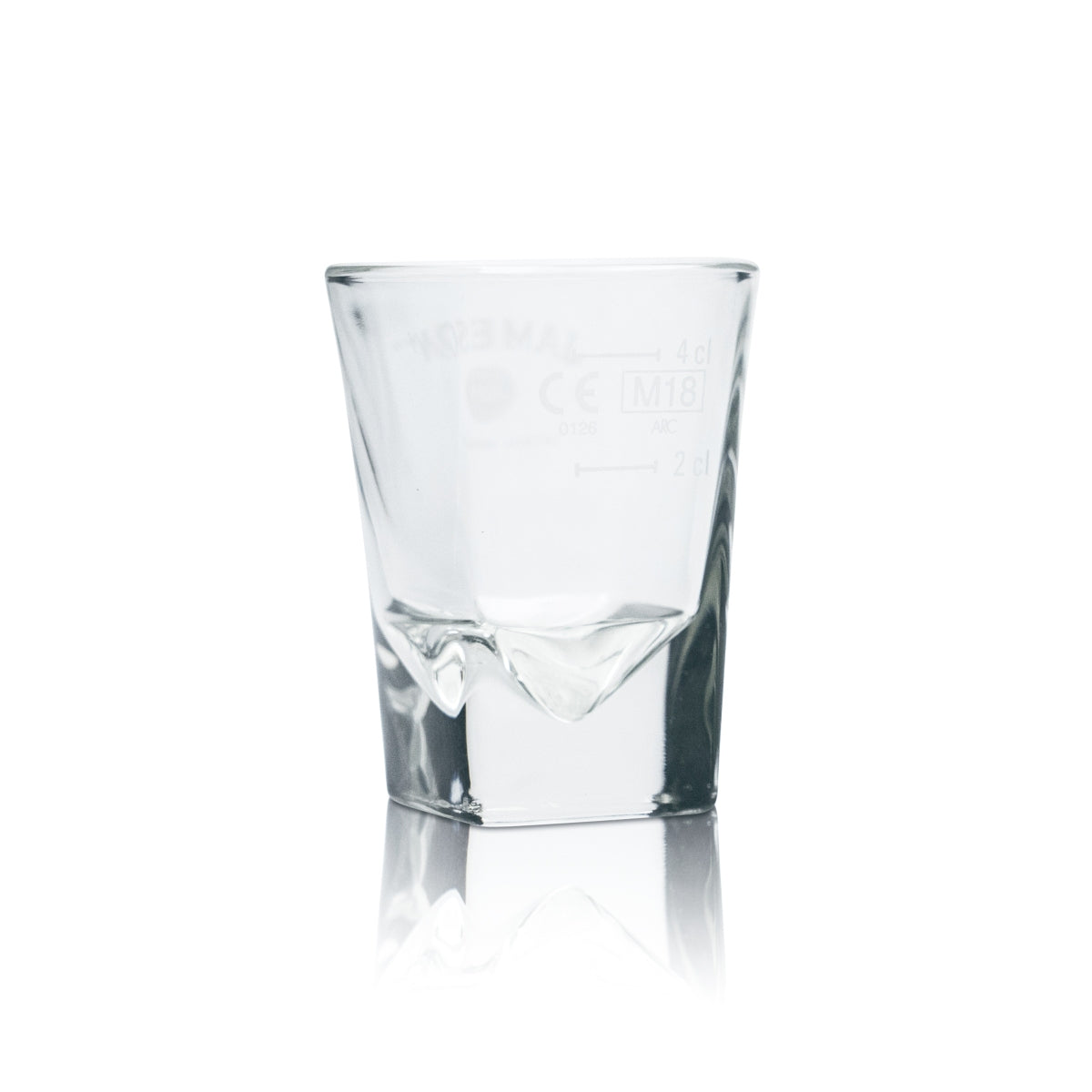 6 verres à shot Jameson 4 cl Verres à whisky « Prism » calibrés pour la restauration et les bars – Vue 3