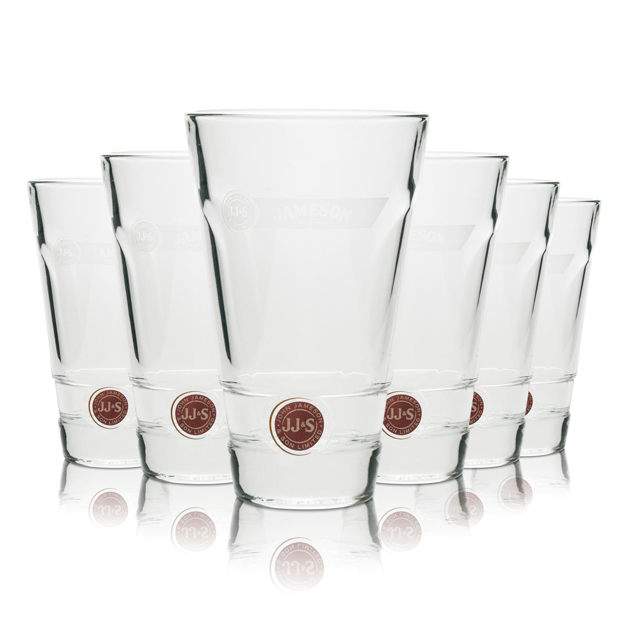 6 verres à whisky Jameson Longdrink 32 cl empilables