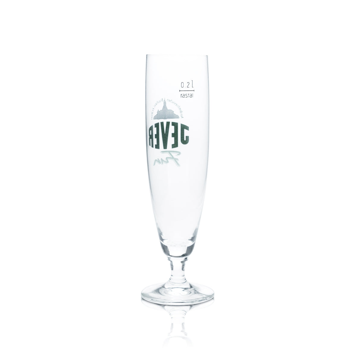 6 verres à bière Jever 0,2 l, forme tulipe, sans alcool, Pilsener Gastro Fries – Vue 3