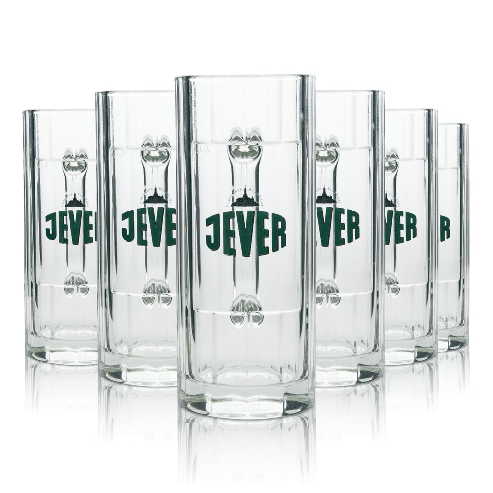 6 chopes à bière Jever Pilsener 0,3 l rastal
