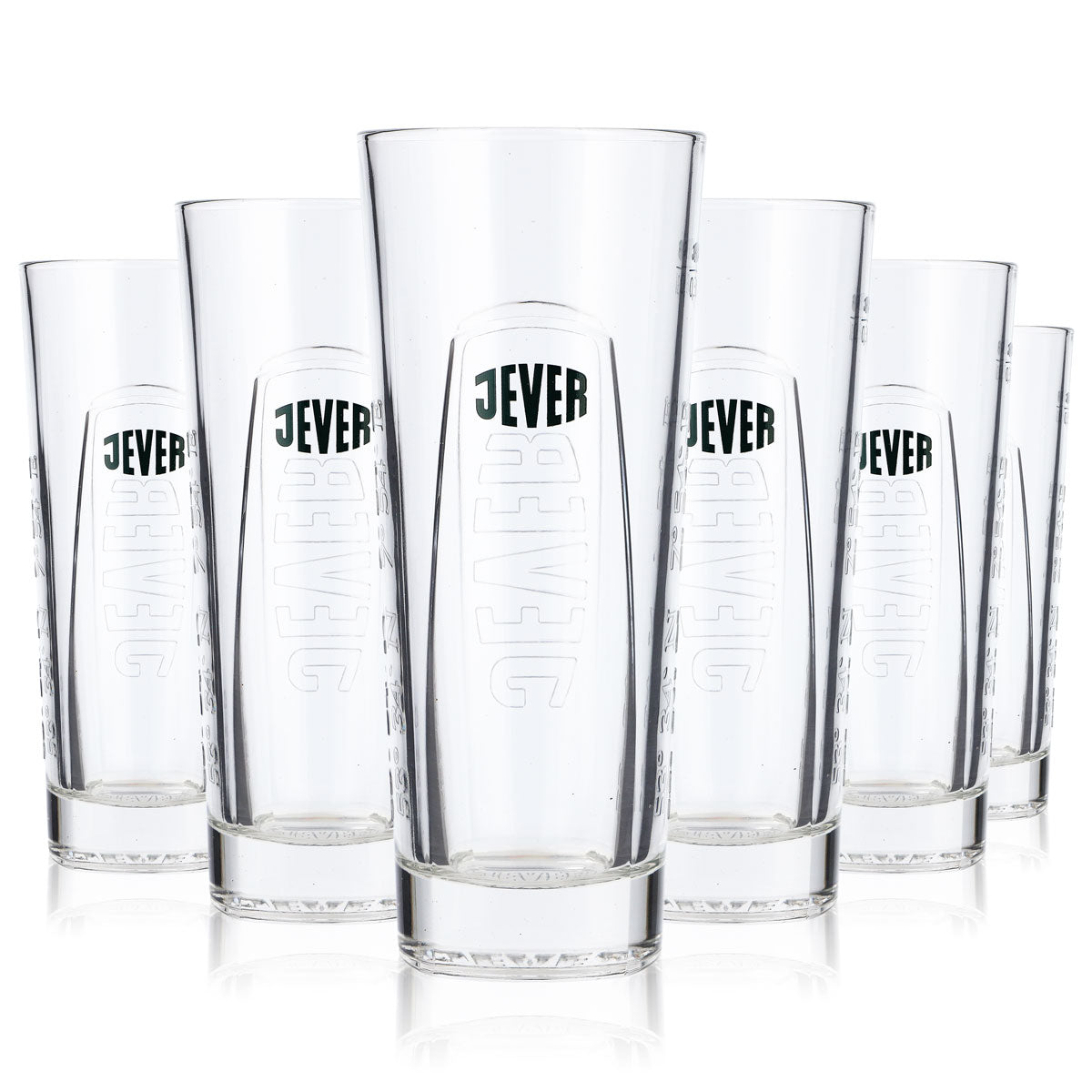 6 verres à bière Jever Szeneglas 0,3 l, modèle lourd – Vue 6