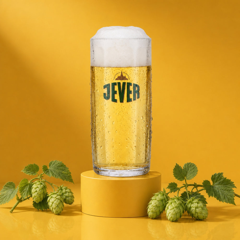 6x Jever verre 0,4l Pils chope à bière Humpen Seidel set de verres Friesische Brauerei
