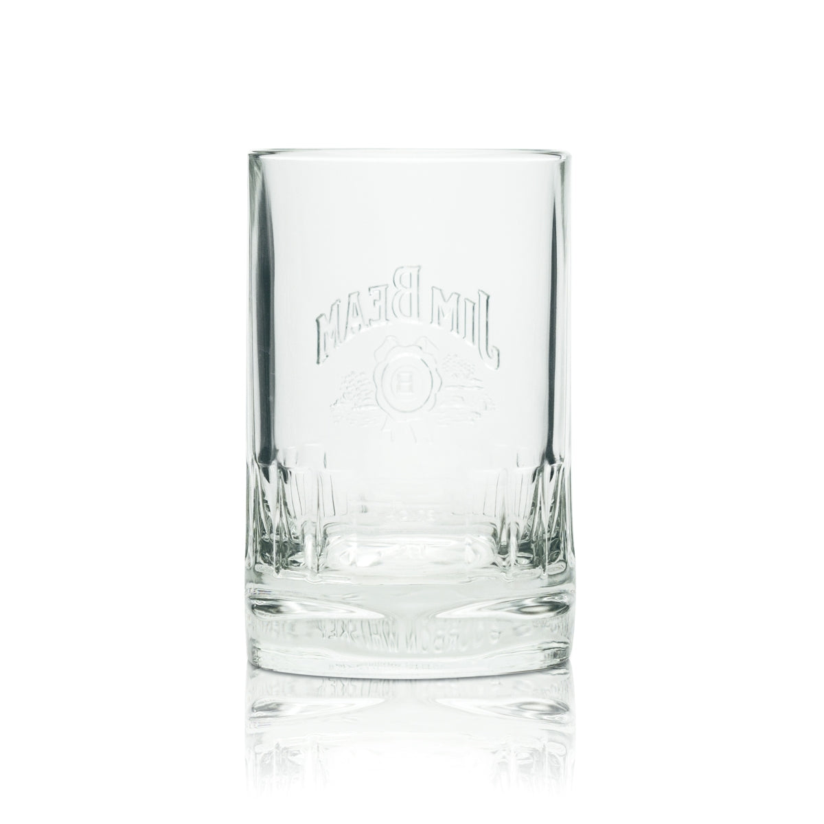 6 verres à rhum Jim Beam exclusifs avec pied carré – Vue 2