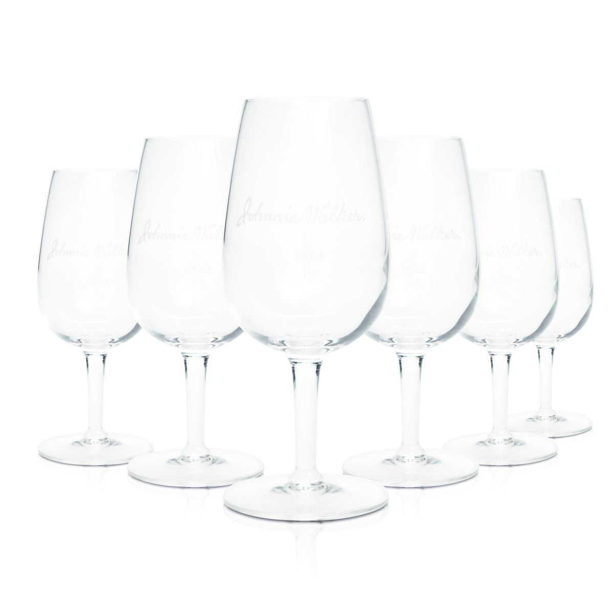 6 verres Johnnie Walker 0,21 l Verres à dégustation Verres à whisky blended écossais