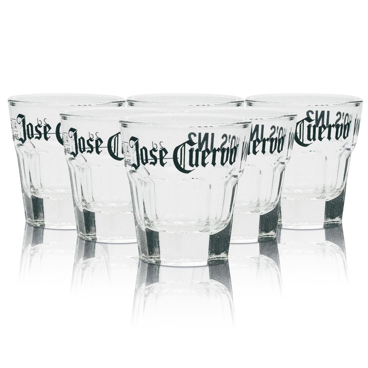 6 verres à shot Jose Cuervo Tequila 2 cl « Who's in ? »
