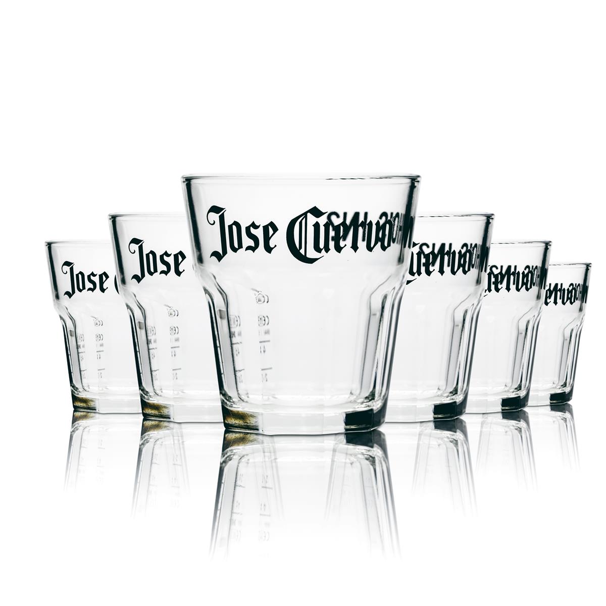 6 verres à tequila Jose Cuervo