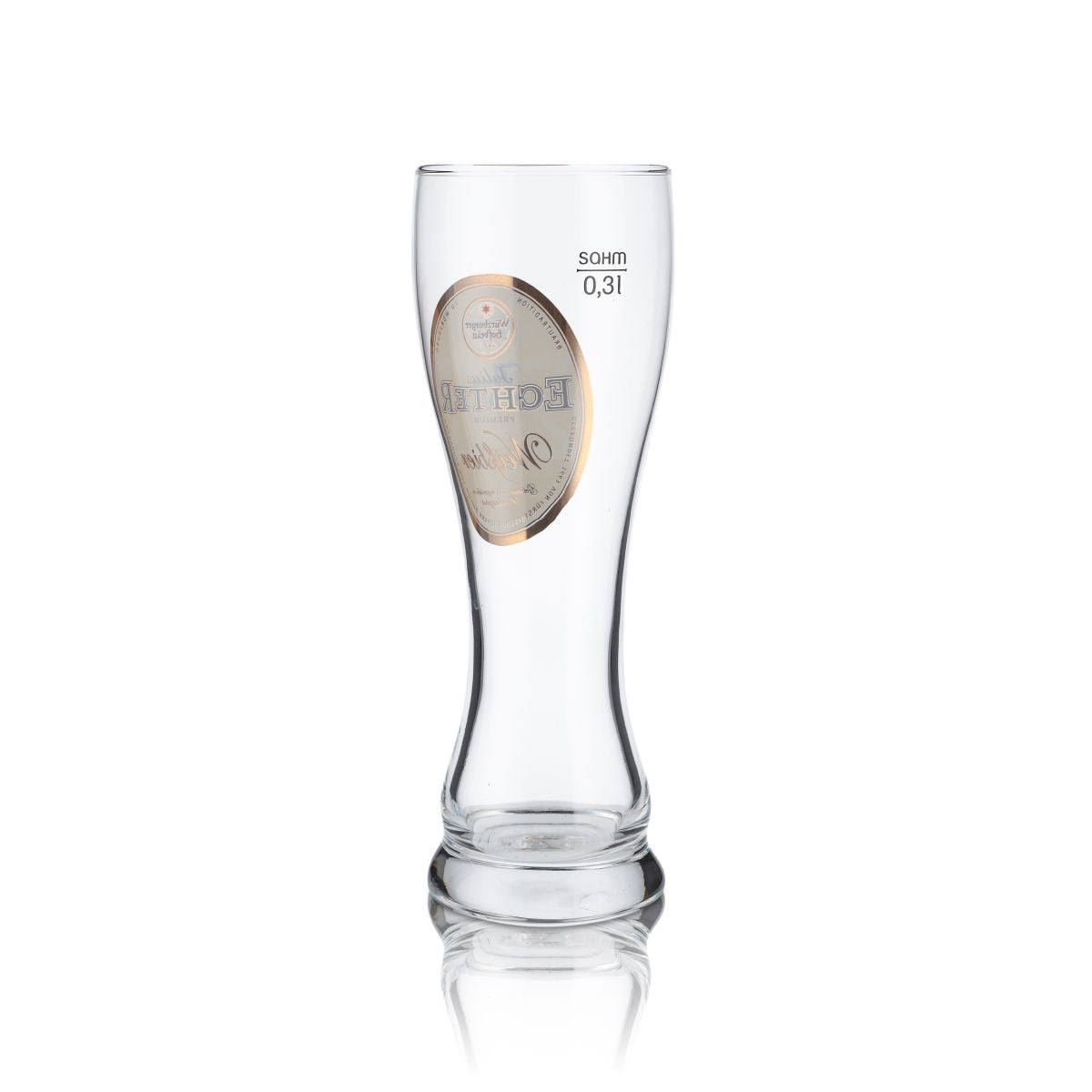6 verres Julius Echter 0,3 l Verres à bière blanche Verres Hefeweizen Forêt-Noire GOLD – Vue 3