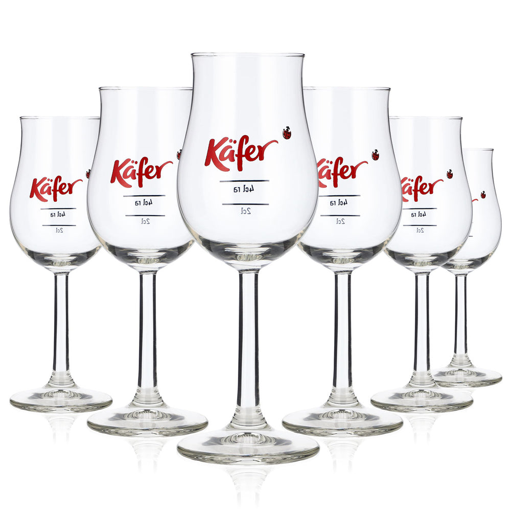 6 verres à dégustation Käfer 2 cl/4 cl Verre à grappa Noising Rastal
