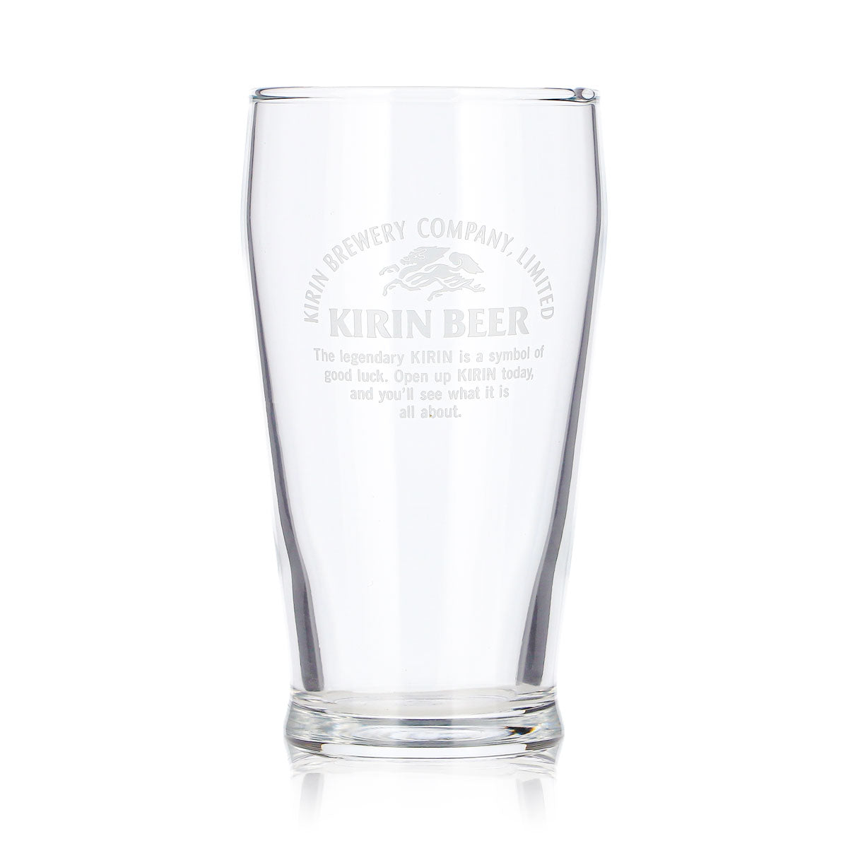 Lot de 6 verres à bière Kirin Ichiban, 0,17 l, avec logo blanc – Vue 3
