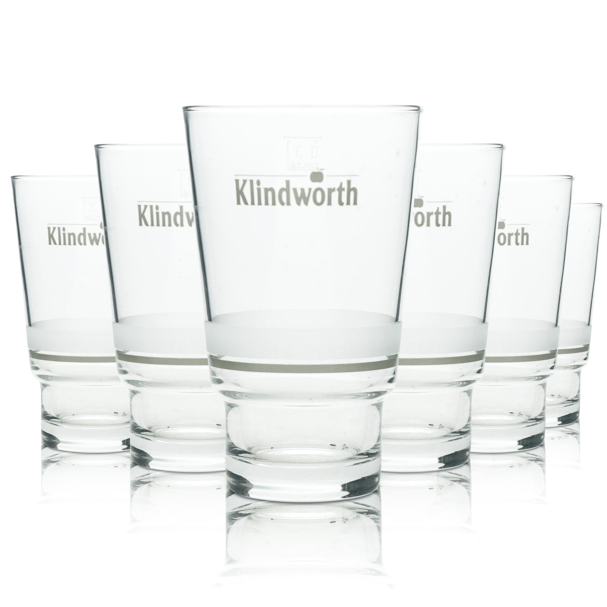 6x Verres à jus Klindworth 0,3 l empilables Verres à fruits Limonade Bar gastronomique