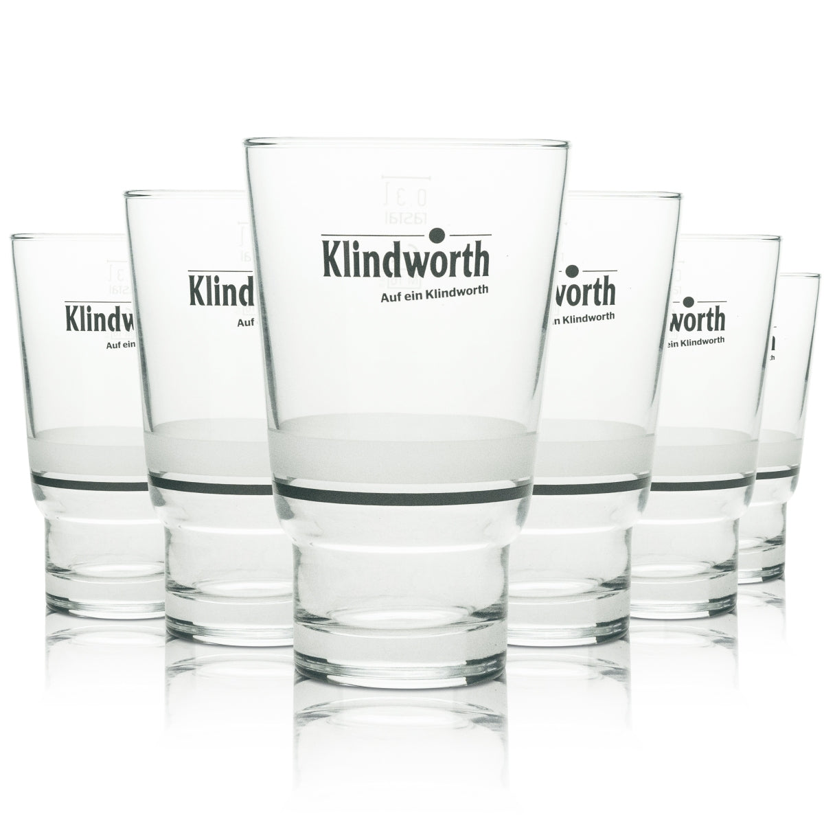 6 verres à jus Klindworth Longdrink 0,3 l rastal