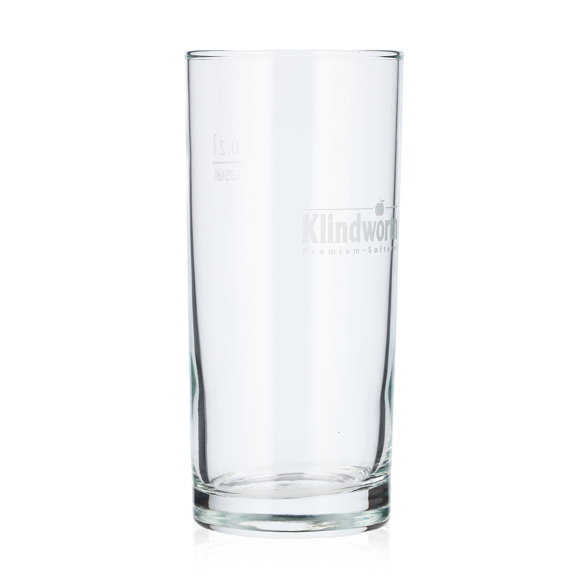 6 verres à boisson Klindworth 0,2 l, verres droits, logo satiné Rastal (lot de 6) – Vue 3