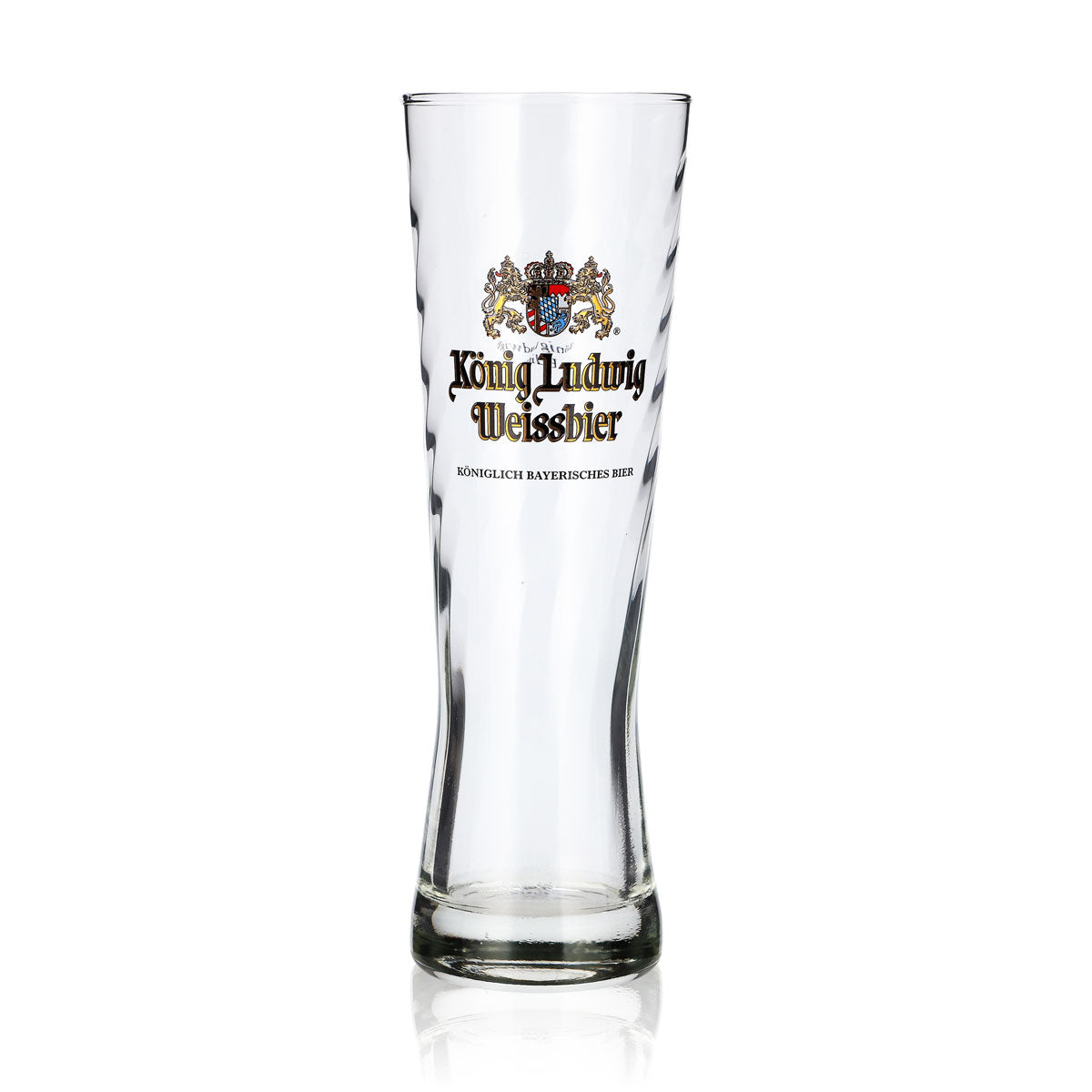 Lot de 6 verres à bière « König Ludwig » de 0,25 l, bière blanche, motif en relief « Rastal » (lot de 6) – Vue 2
