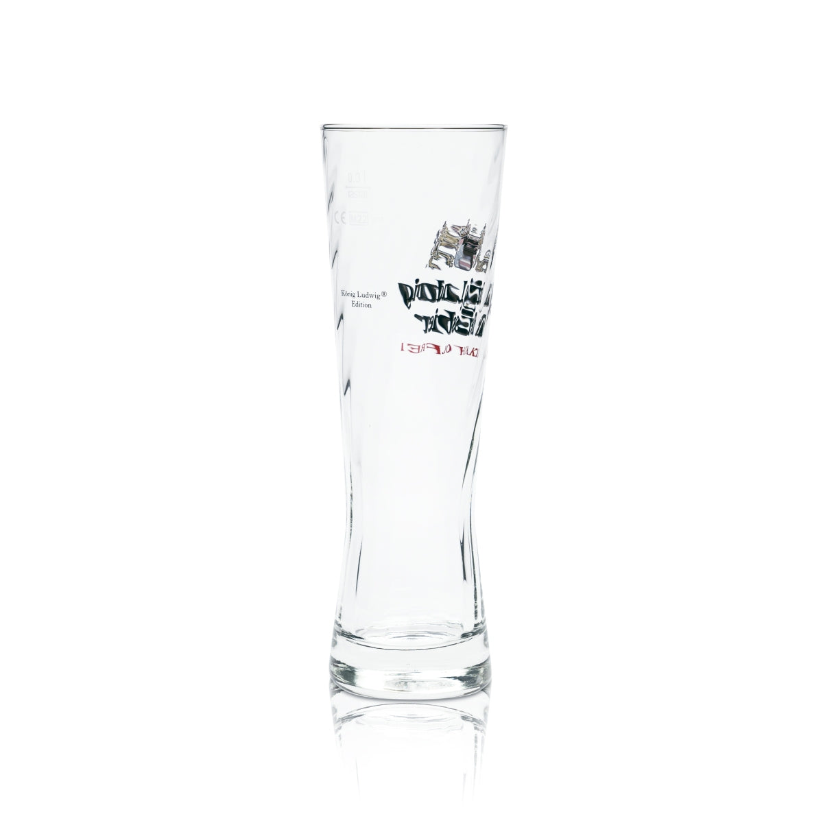 6 verres à bière König Ludwig 0,3 l pour bière blanche sans alcool, exclusifs, à la levure de blé – Vue 3