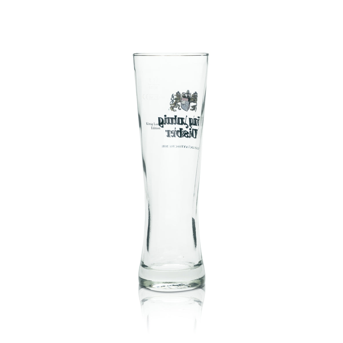 6 verres à bière König Ludwig 0,3 l, bière blanche, levure de blé, verres culot, calibrés pour la restauration – Vue 3