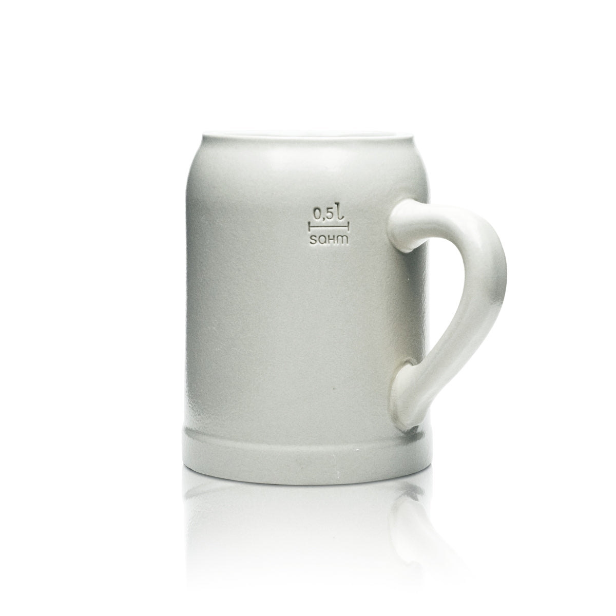 6 verres à bière König Ludwig 0,5 l, chope en grès Sahm Seidel, Kaltenberg – Vue 3