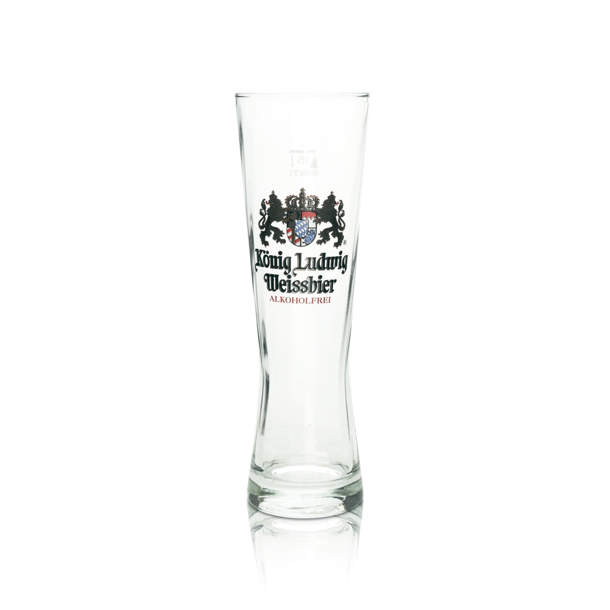 6 verres à bière König Ludwig 0,5 l, bière blanche sans alcool, relief levure de bière, verres à bière – Vue 2