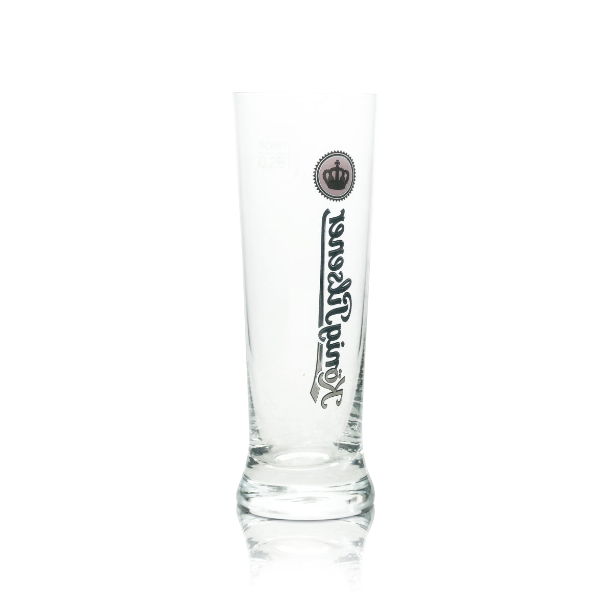 6 verres à bière König Pilsener 0,25 l, forme tulipe, Ritzenhoff, verres à bière Pils – Vue 3