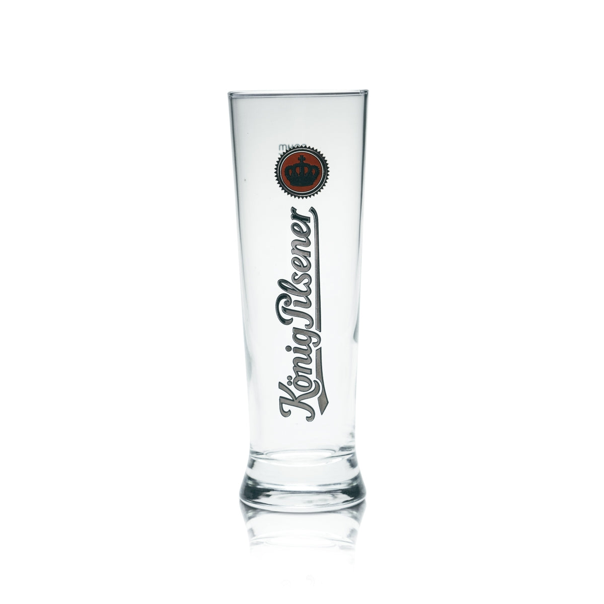 6 verres à bière König Pilsener 0,3 l, forme cylindrique, avec graduation et logo Sahm Gastro – Vue 2