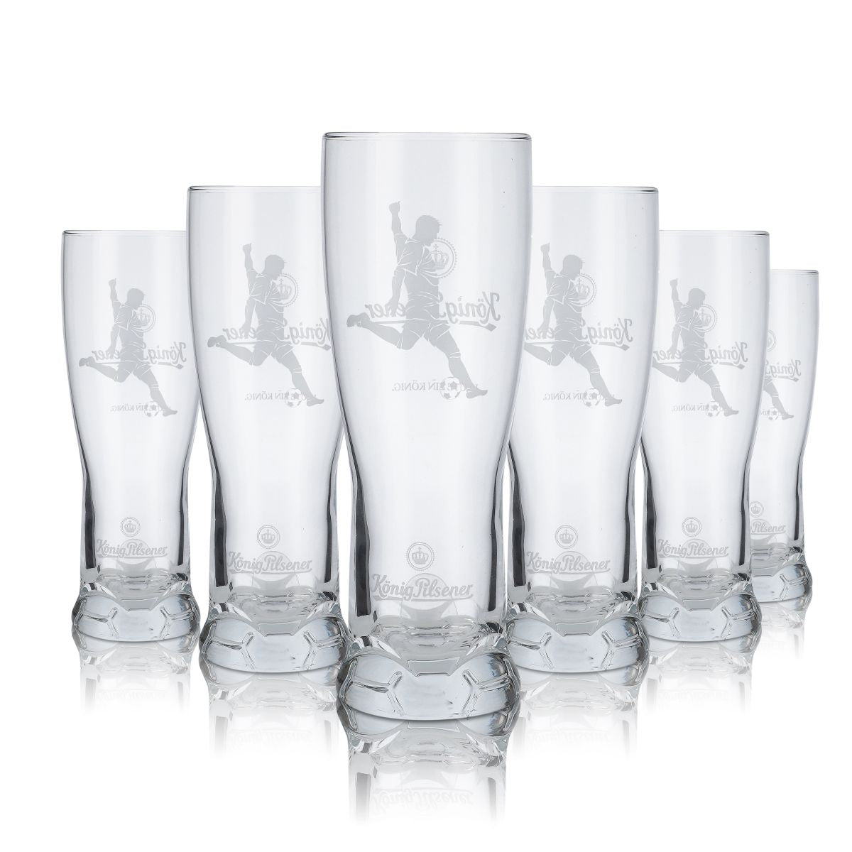 Ensemble König Pilsener Bundle Bar Set II comprenant 6 verres à bière, 120 sous-verres et 1 décapsuleur – Vue 3